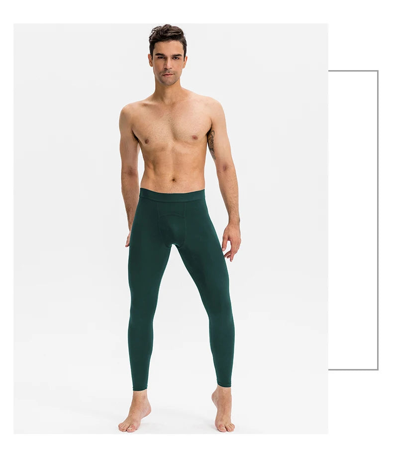 Pantaloni a Compressione da Uomo Leggings Calcio Corsa Palestra Leggins Calza