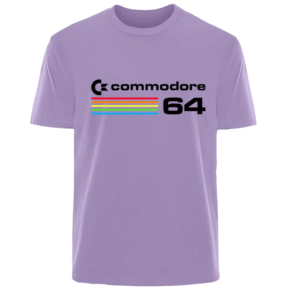 Fashion Herren Commodore 64 T-Shirt Rundhals Unisex Sommer Streetwear Tank Top