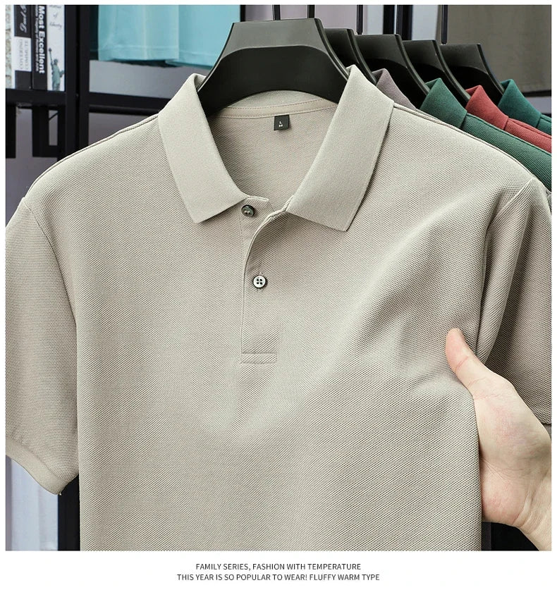 Herren Poloshirt POLO Shirt T-Shirt Kurzarm Zipper Hemd Fashion Polohemd Top NEU