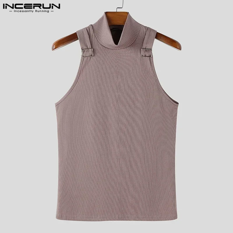 Herren Oberteil Ärmellos Tank Top Sexy Shirt Clubwear Muskel T-Shirt Unterhemd