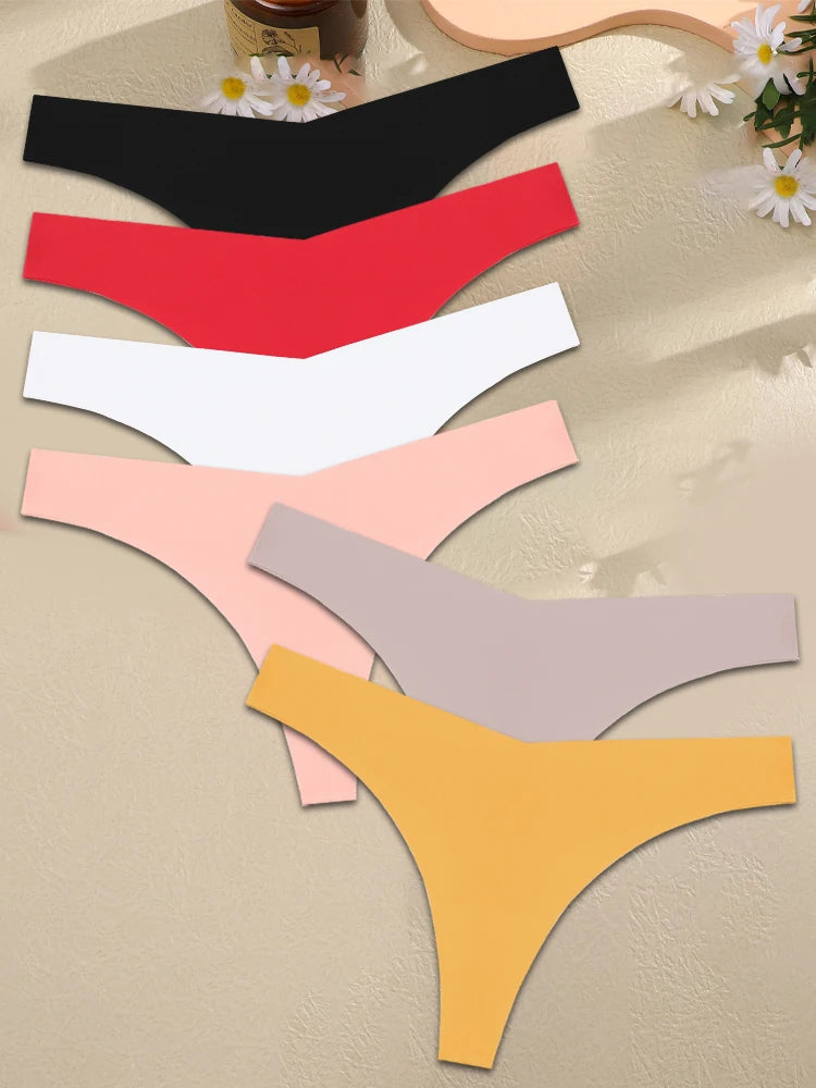6Stk Frauen Spitze Tanga String Höschen Sexy Schlüpfer Slip Dessous Unterwäsche