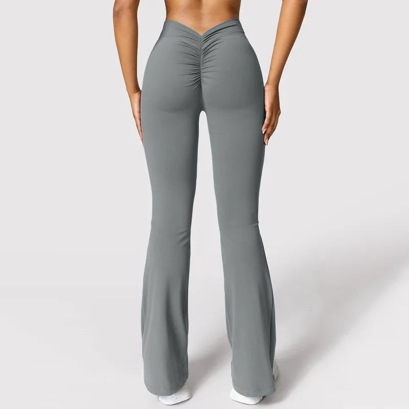 Leggins Donna Push up Vita Alta Pantaloni Sportivi Fitness Yoga Palestra Tuta