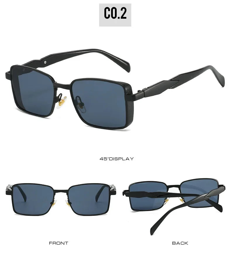 Herren Sonnenbrille Designer Luxus Männer Vintage Brille Pilotenbrille UV400