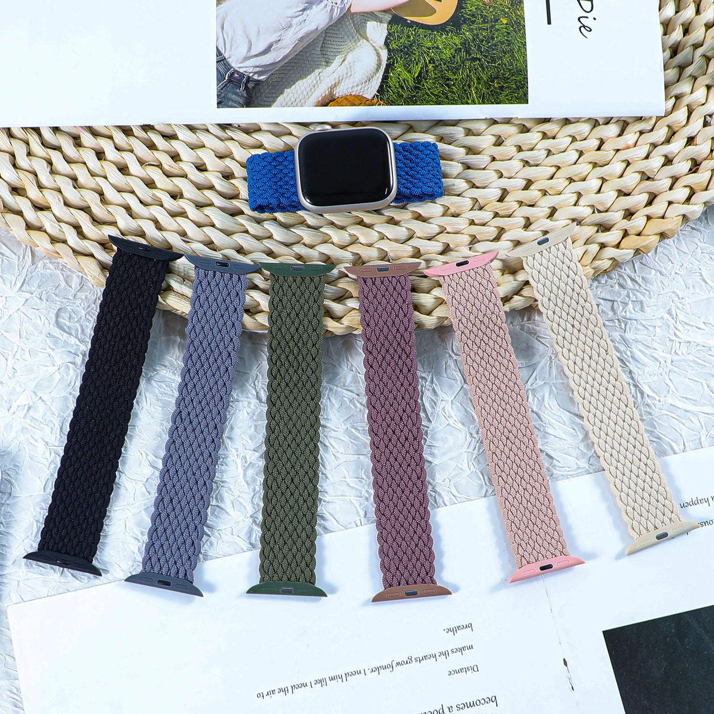 Sport Armband für Apple Watch Series 9 8 7 6 5 4 3 SE Ultra Silikon Band iWatch