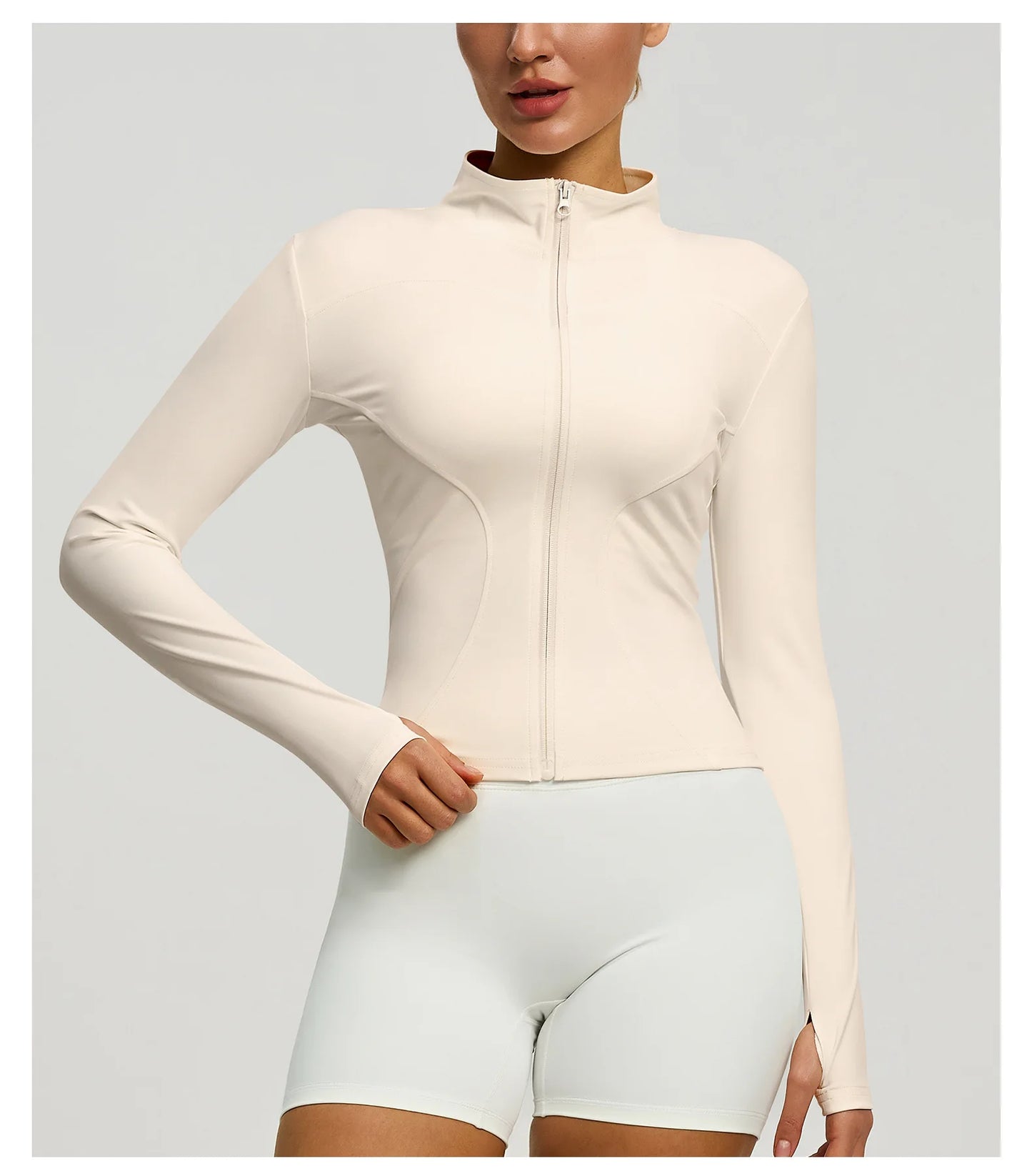 Felpa Donna Giacca Sportiva Con Zip Tuta Maniche Lunghe Cappuccio Maglia Shirt