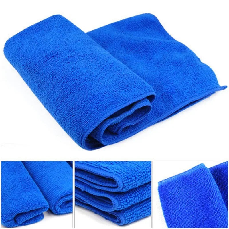 Mikrofasertücher 20 Stück Lappen Reinigungstücher Putztücher Poliertuch 30x30 cm