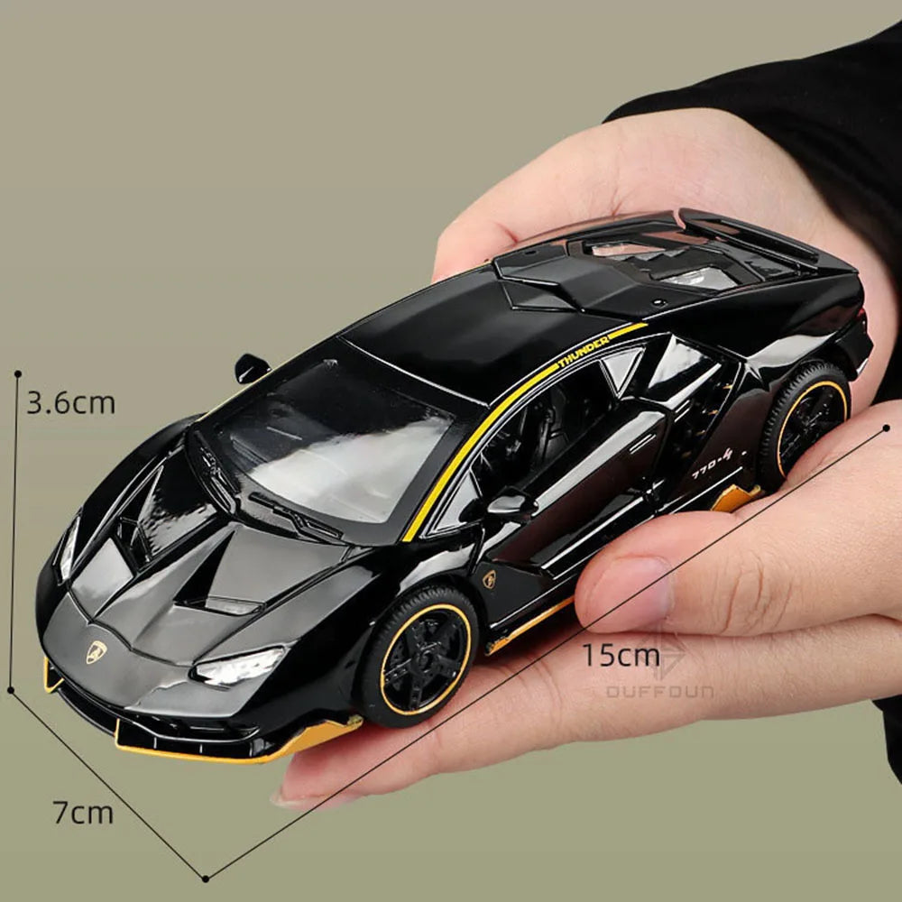 Lambor LP770 1:32 Diecast Metall Modellauto Spielzeug für Kinder Automodell