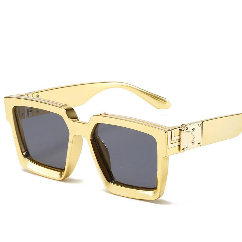 Damen Sonnenbrille Luxus Modische Herren Brille Vintage Pilotenbrille UV400