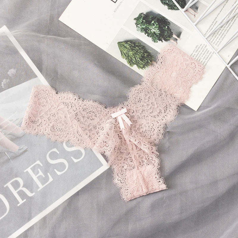 Frauen Spitze Tanga G-String Höschen Sexy Schlüpfer Slip Dessous Unterwäsche