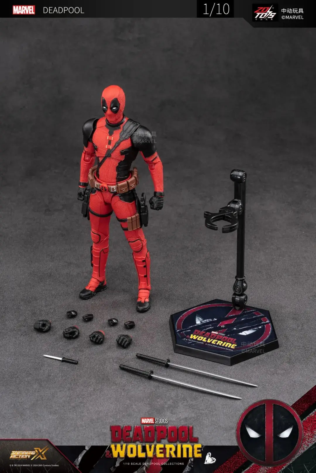 Deadpool & Wolverine Action Figur 19CM Model Spielzeug Figuren Sammlerstück