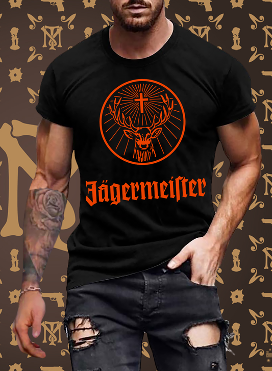 Herren Fashion T-Shirt Rundhals 100 % Baumwolle Sommer Streetwear Tank Top Shirt