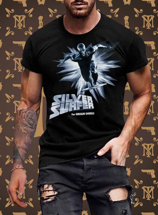 Männer Fashion Superheld T-Shirt Rundhals Unisex Sommer Streetwear 100% Baumwolle
