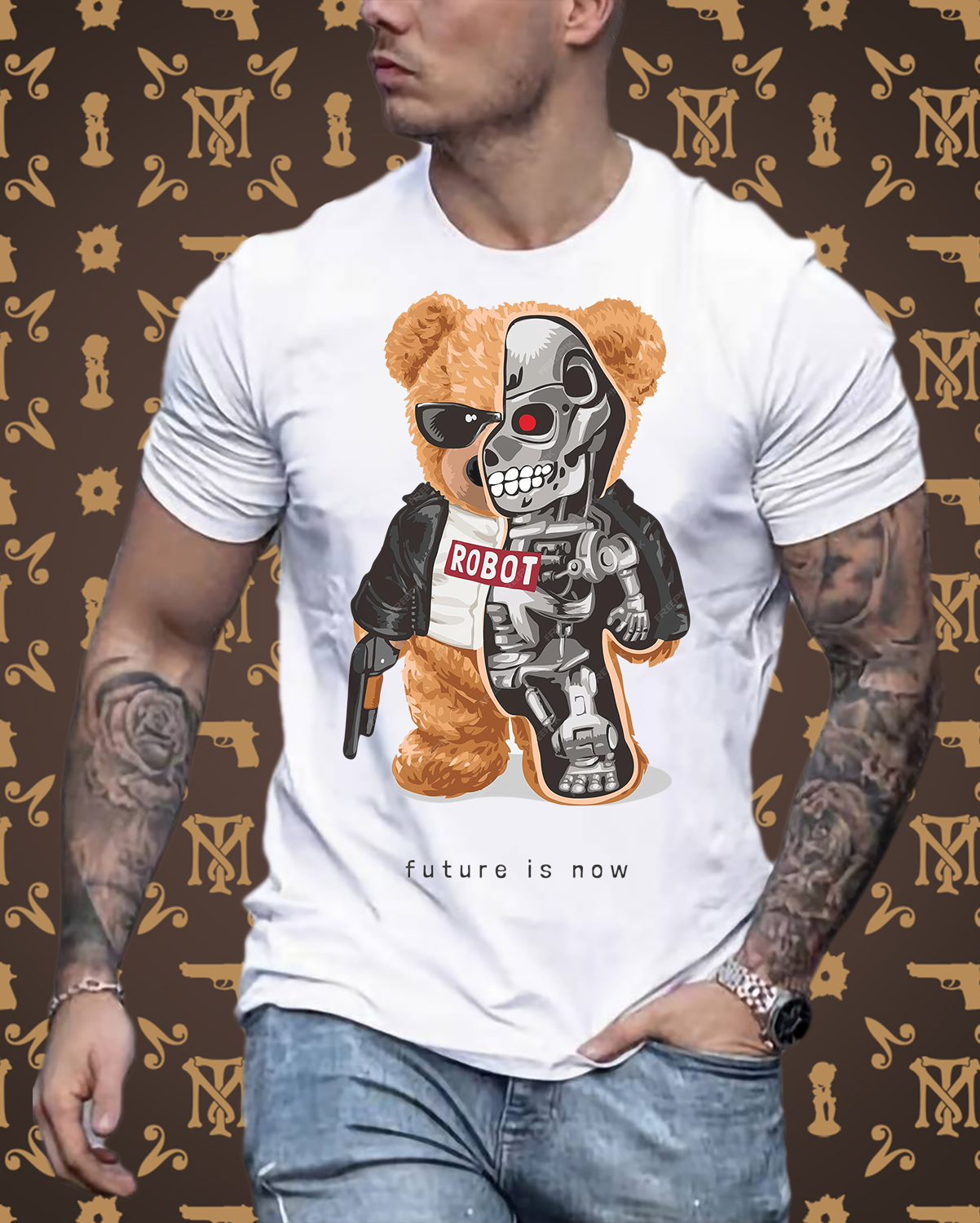Männer Fashion 3D T-Shirt Rundhals Unisex Sommer Streetwear 100% Baumwolle
