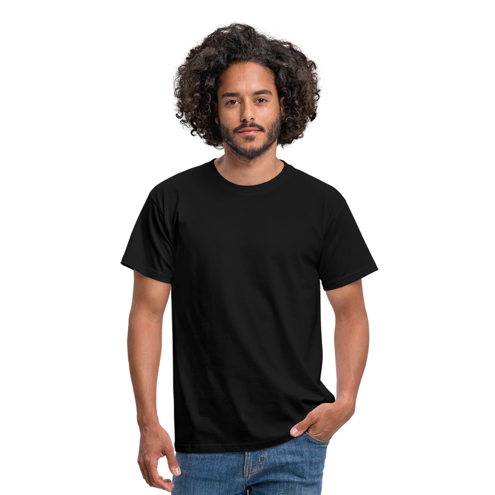 Herren Fashion Vikings Valhalla T-Shirt Rundhals Unisex 100% Baumwolle Streetwear - Schwarz