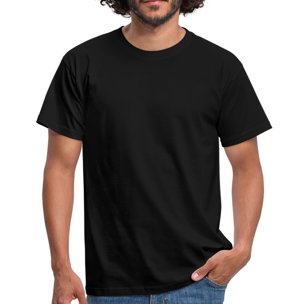 Herren Fashion Vikings Valhalla T-Shirt Rundhals Unisex 100% Baumwolle Streetwear - Schwarz