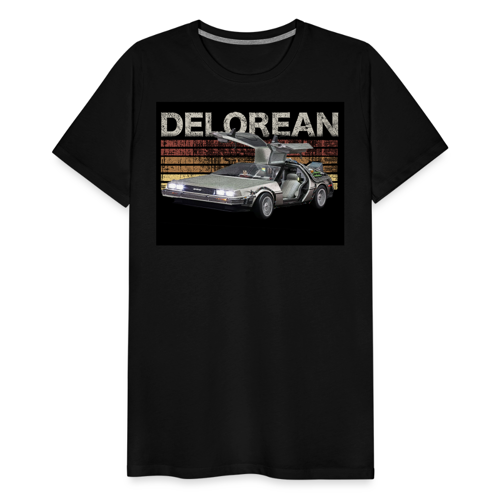 Männer Herren Fashion Vintage 3D T-Shirt Rundhals Unisex Sommer Streetwear - Schwarz