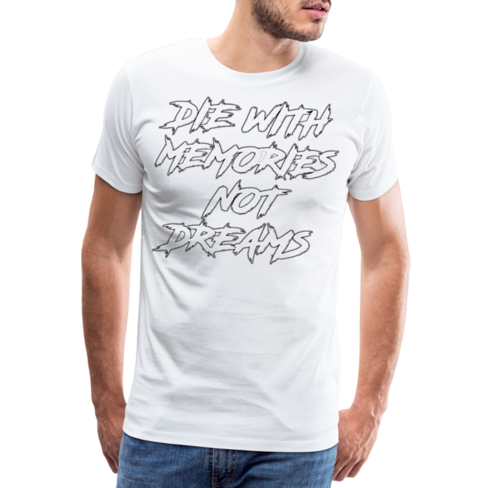 GYM Shirt Sport T-Shirt Men Herren Fitness Sportswear Unisex Streetwear - weiß