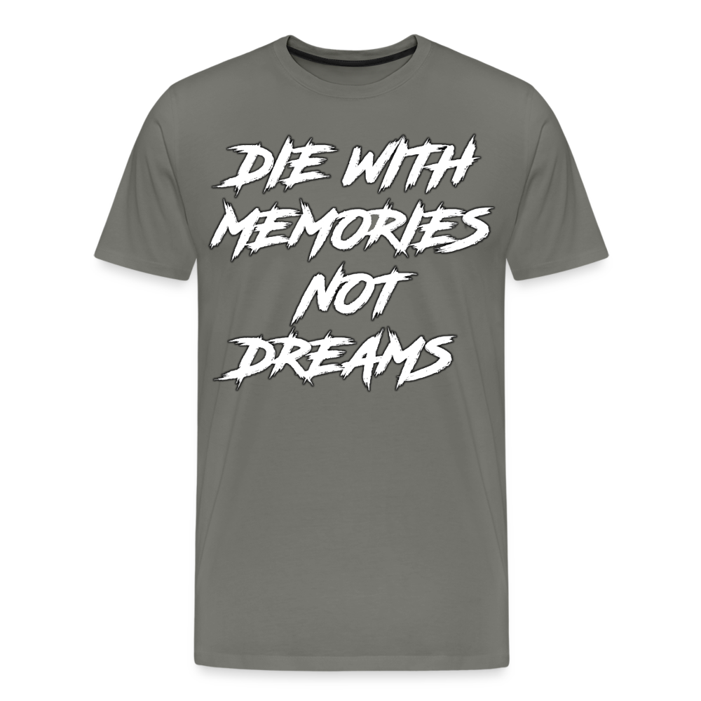 GYM Shirt Sport T-Shirt Men Herren Fitness Sportswear Unisex Streetwear - Asphalt