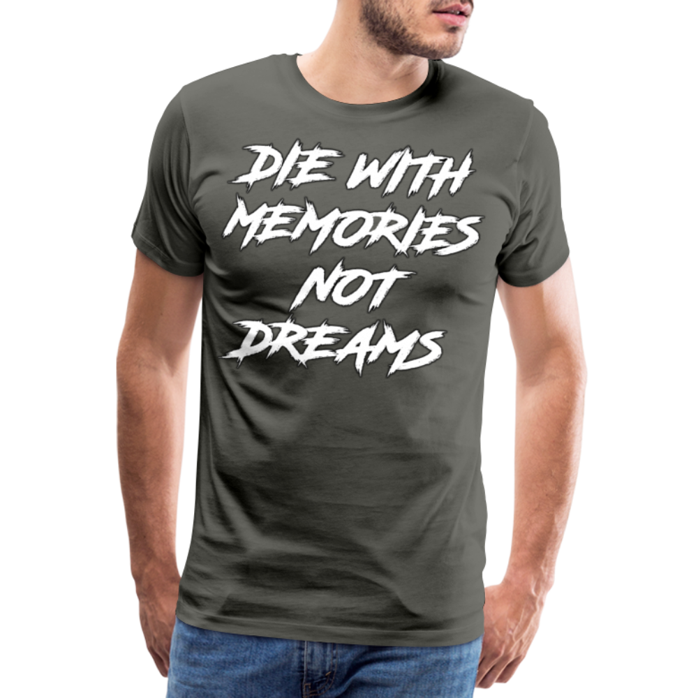 GYM Shirt Sport T-Shirt Men Herren Fitness Sportswear Unisex Streetwear - Asphalt
