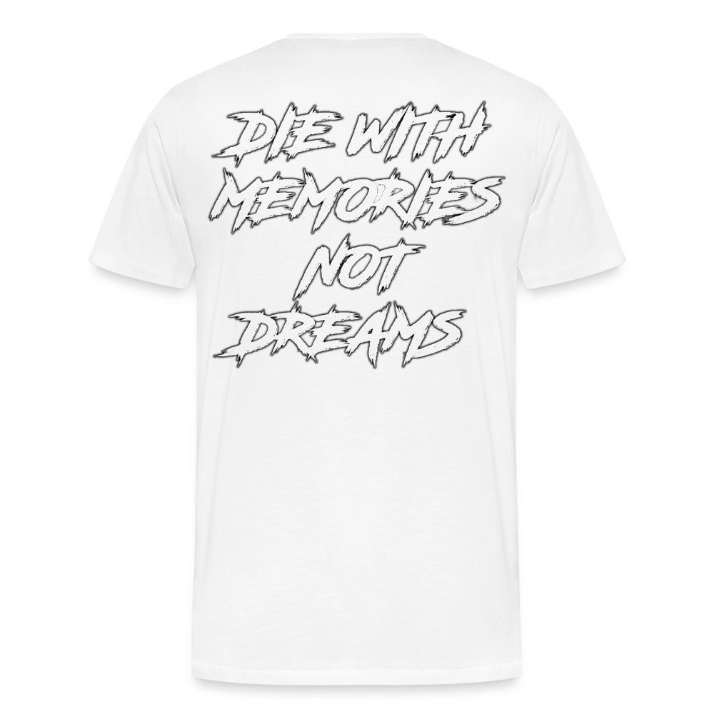 GYM Shirt Sport T-Shirt Men Herren Fitness Sportswear Unisex Streetwear - weiß