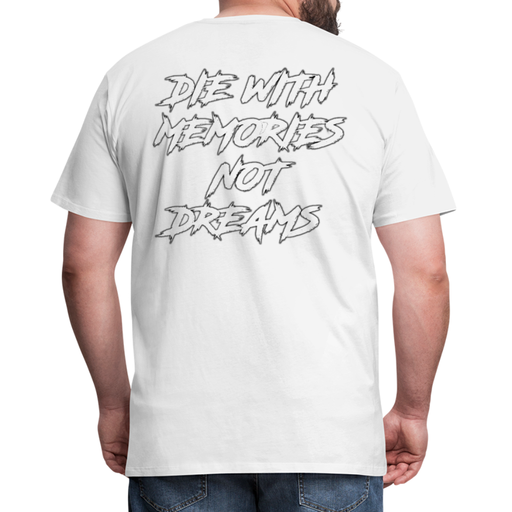 GYM Shirt Sport T-Shirt Men Herren Fitness Sportswear Unisex Streetwear - weiß