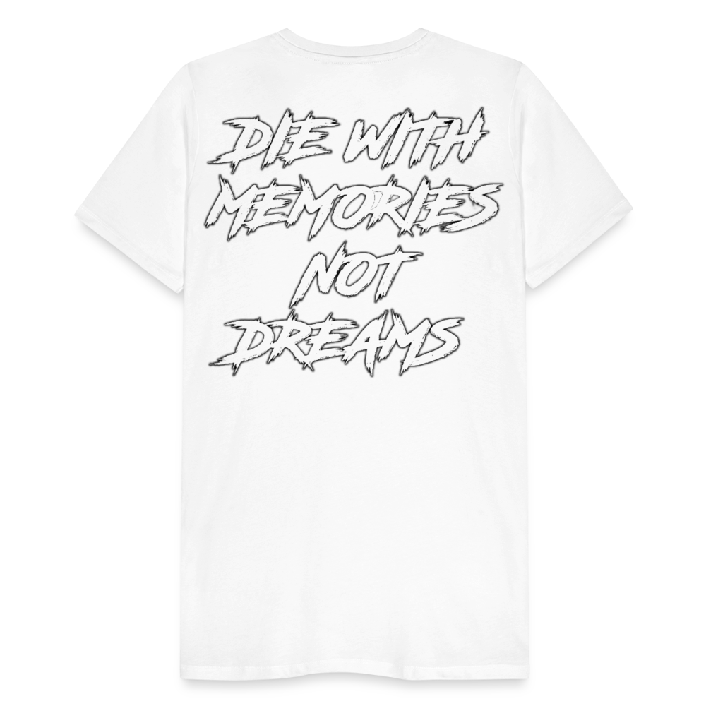 GYM Shirt Sport T-Shirt Men Herren Fitness Sportswear Unisex Streetwear - weiß