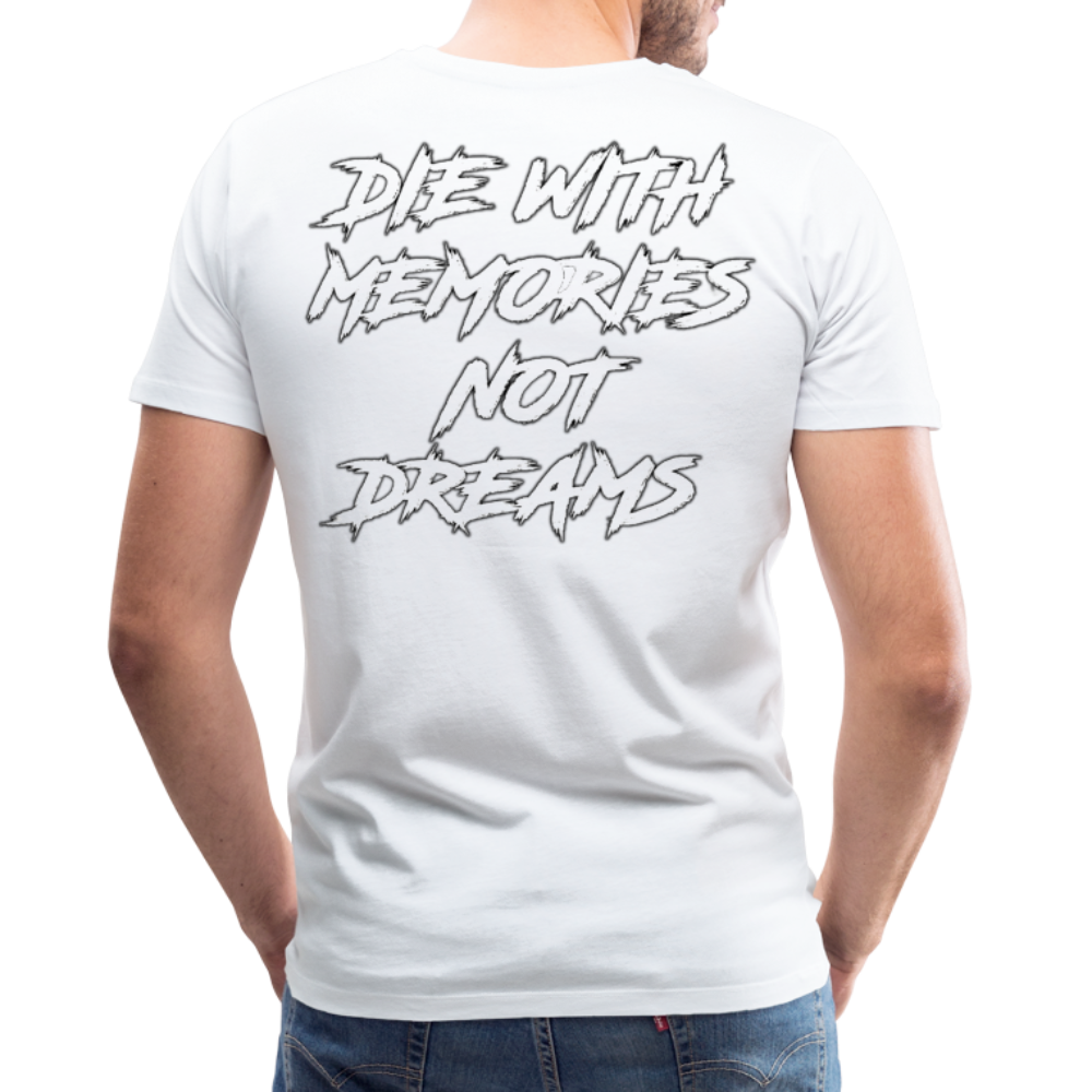 GYM Shirt Sport T-Shirt Men Herren Fitness Sportswear Unisex Streetwear - weiß