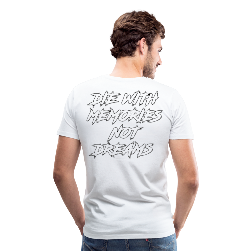 GYM Shirt Sport T-Shirt Men Herren Fitness Sportswear Unisex Streetwear - weiß