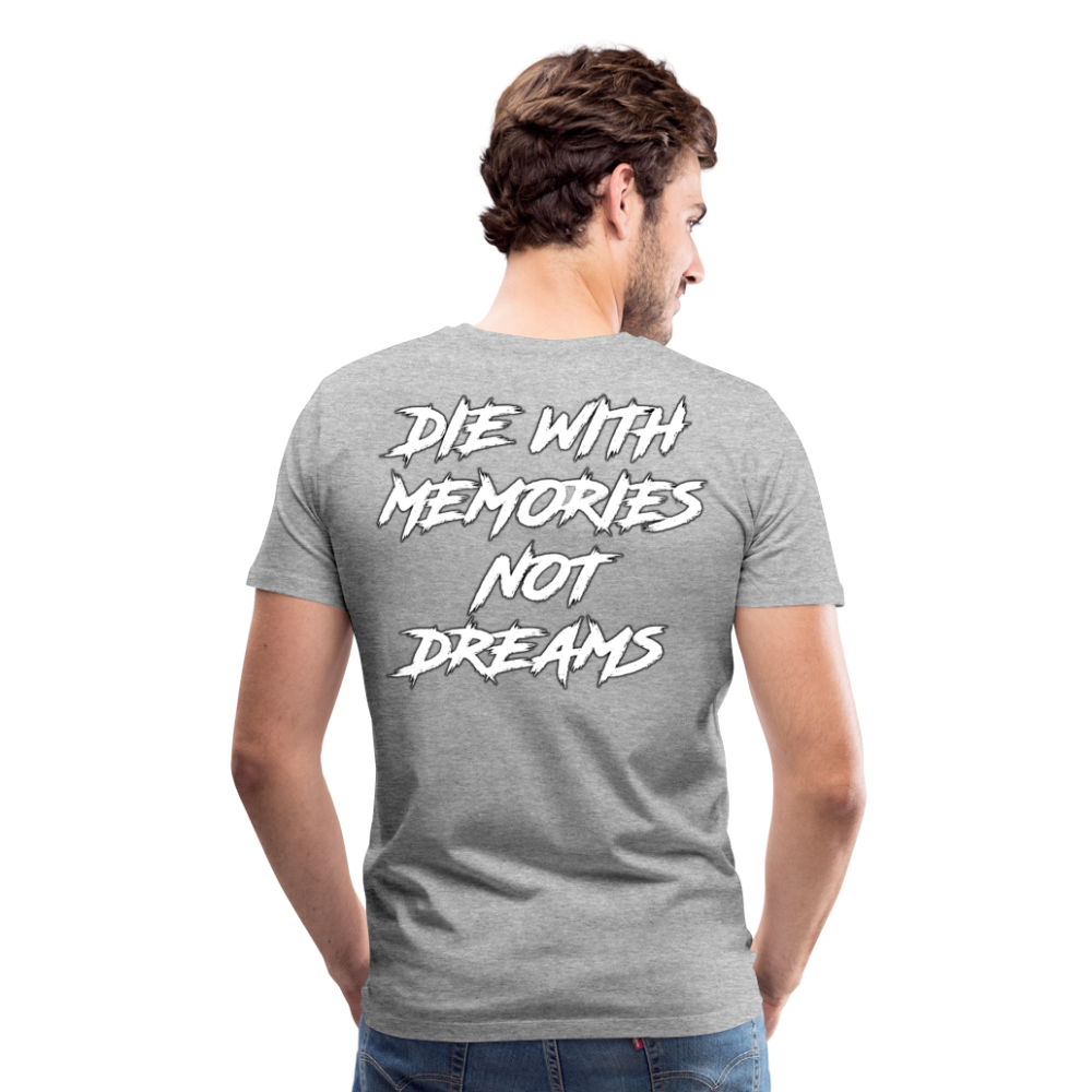 GYM Shirt Sport T-Shirt Men Herren Fitness Sportswear Unisex Streetwear - Grau meliert