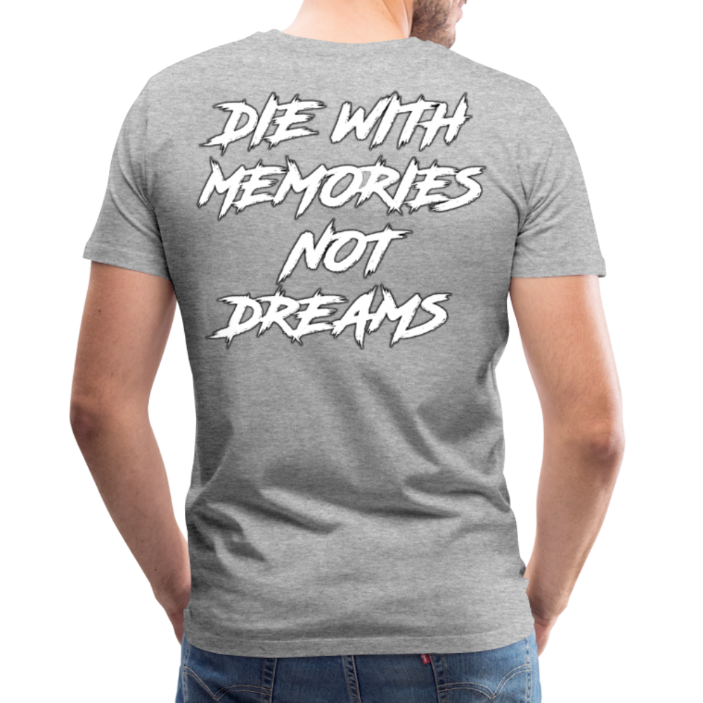 GYM Shirt Sport T-Shirt Men Herren Fitness Sportswear Unisex Streetwear - Grau meliert