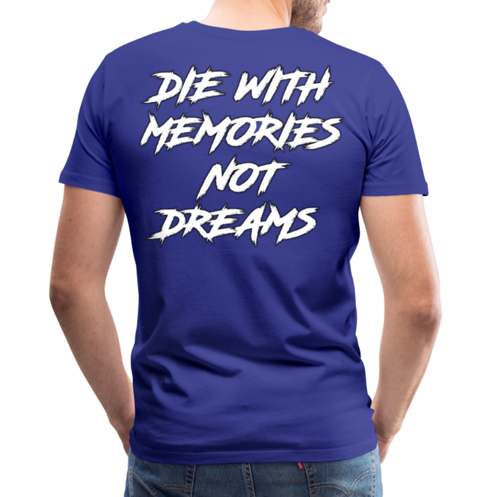 GYM Shirt Sport T-Shirt Men Herren Fitness Sportswear Unisex Streetwear - Königsblau