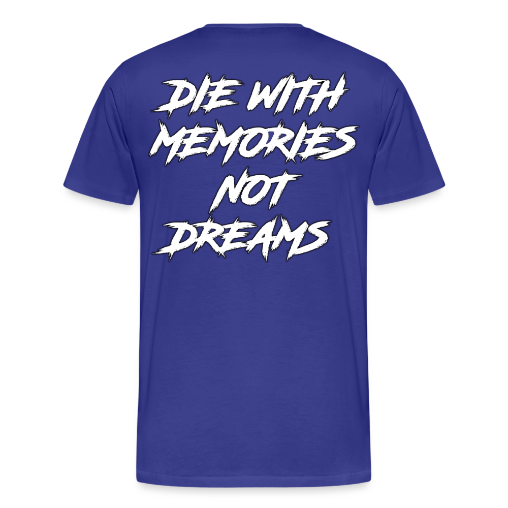 GYM Shirt Sport T-Shirt Men Herren Fitness Sportswear Unisex Streetwear - Königsblau