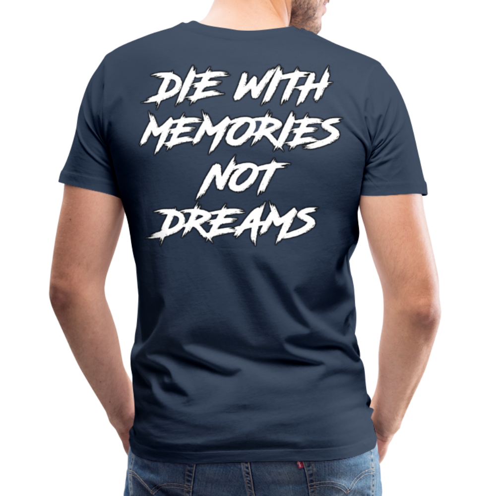 GYM Shirt Sport T-Shirt Men Herren Fitness Sportswear Unisex Streetwear - Navy