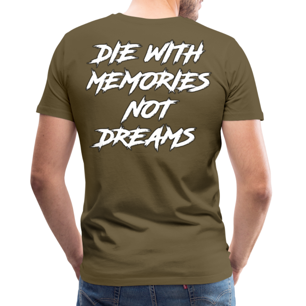 GYM Shirt Sport T-Shirt Men Herren Fitness Sportswear Unisex Streetwear - Khaki