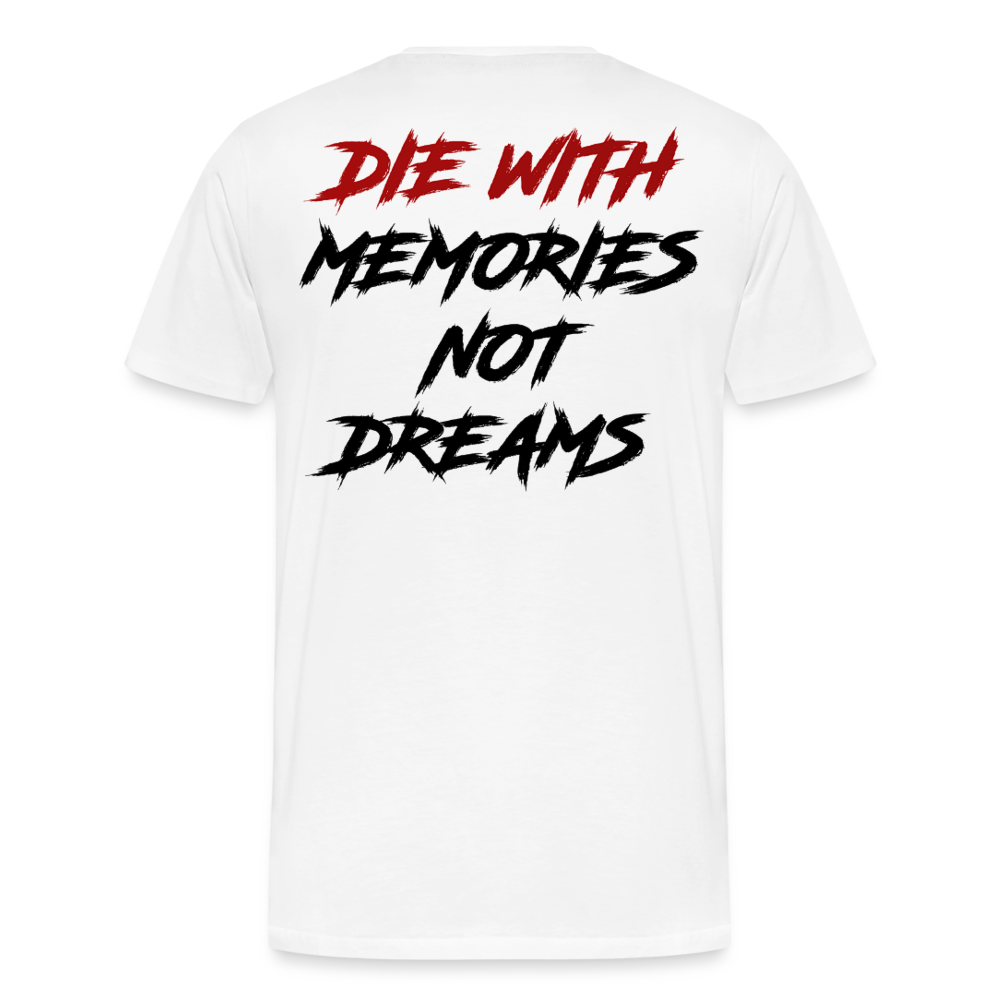 GYM Shirt Sport T-Shirt Men Herren Fitness Sportswear Unisex Streetwear - weiß