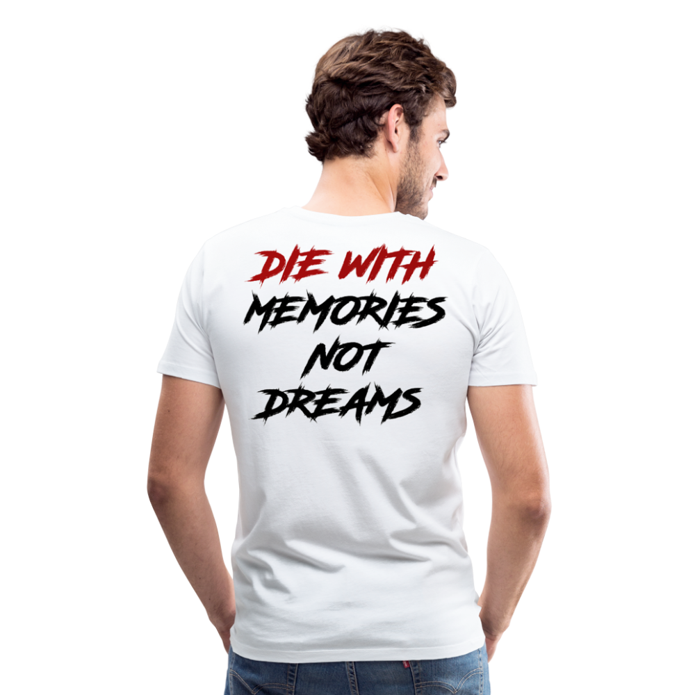 GYM Shirt Sport T-Shirt Men Herren Fitness Sportswear Unisex Streetwear - weiß