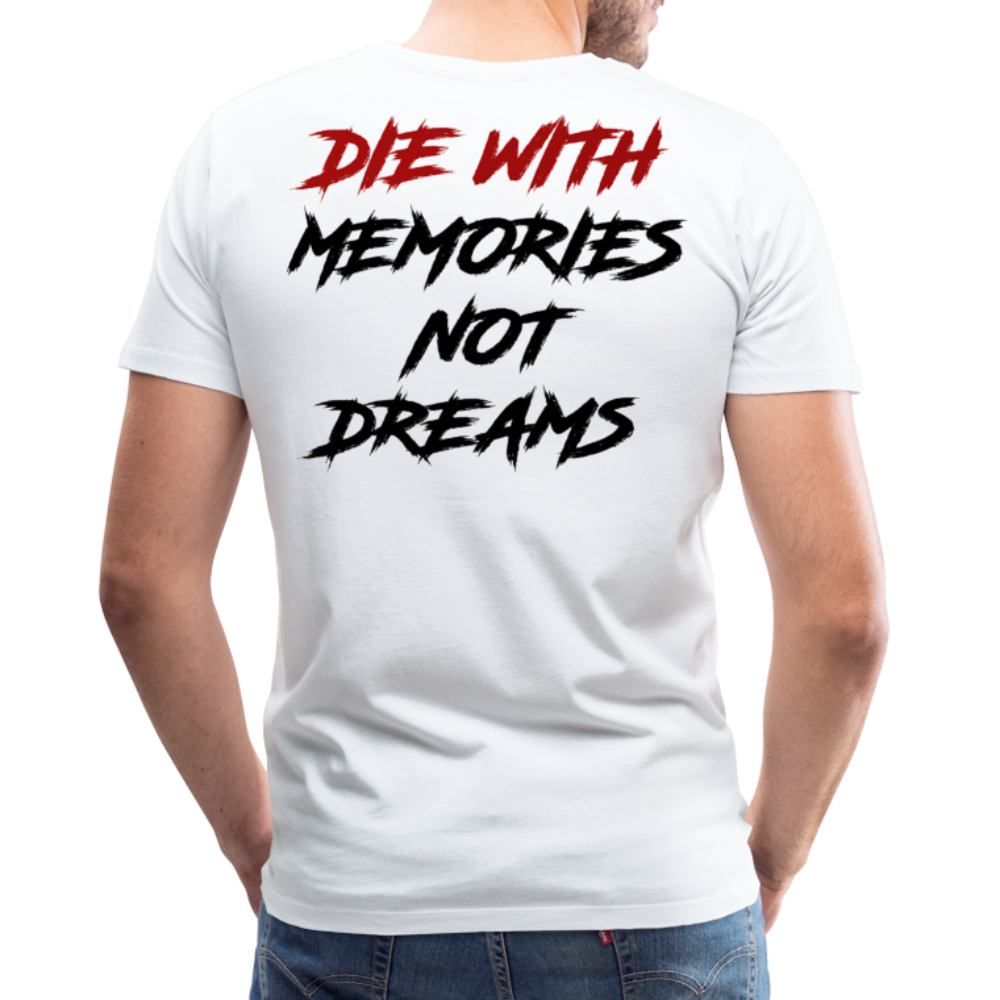 GYM Shirt Sport T-Shirt Men Herren Fitness Sportswear Unisex Streetwear - weiß