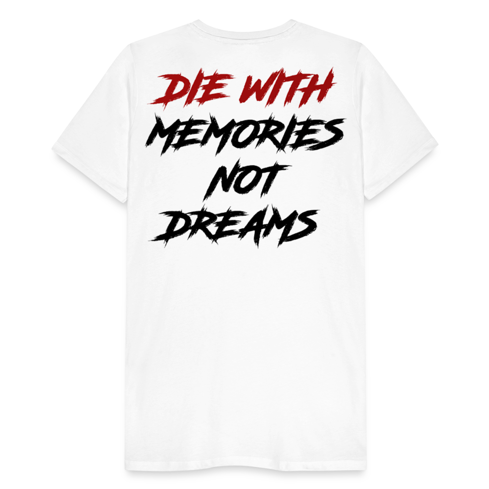 GYM Shirt Sport T-Shirt Men Herren Fitness Sportswear Unisex Streetwear - weiß