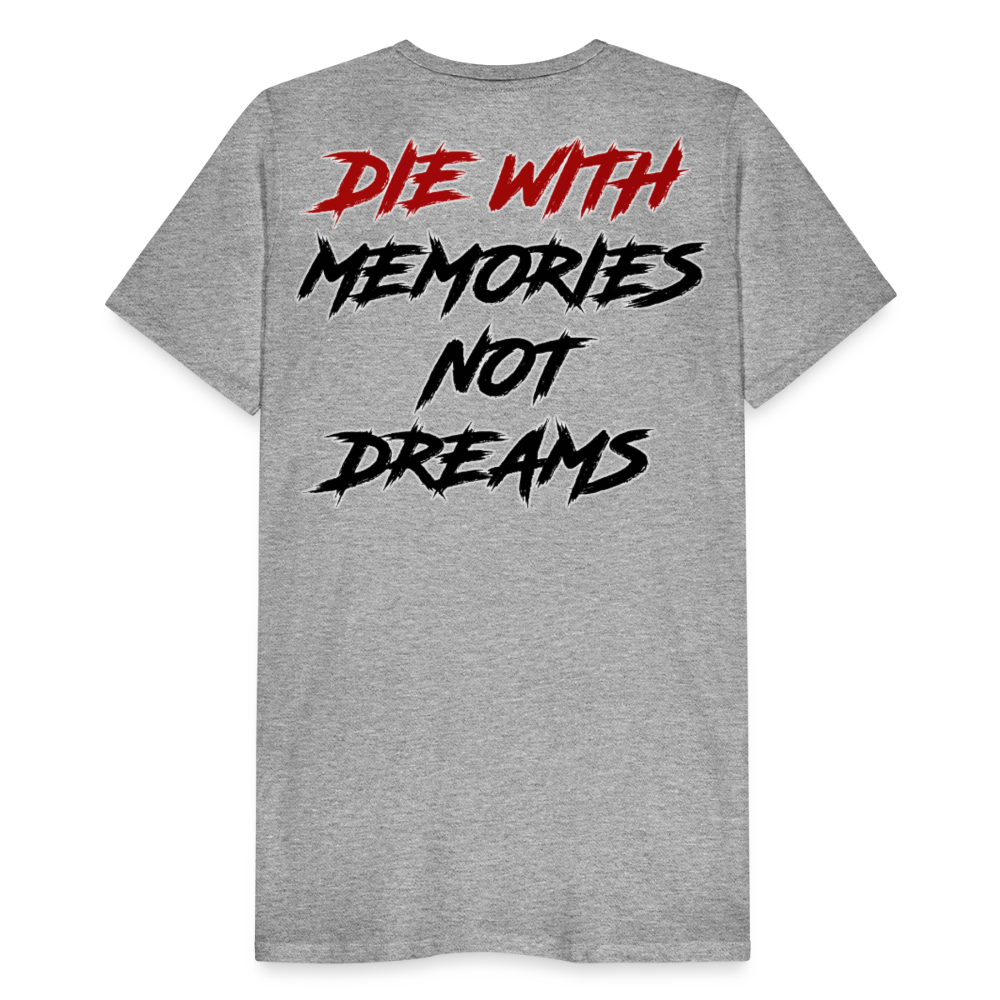 GYM Shirt Sport T-Shirt Men Herren Fitness Sportswear Unisex Streetwear - Grau meliert