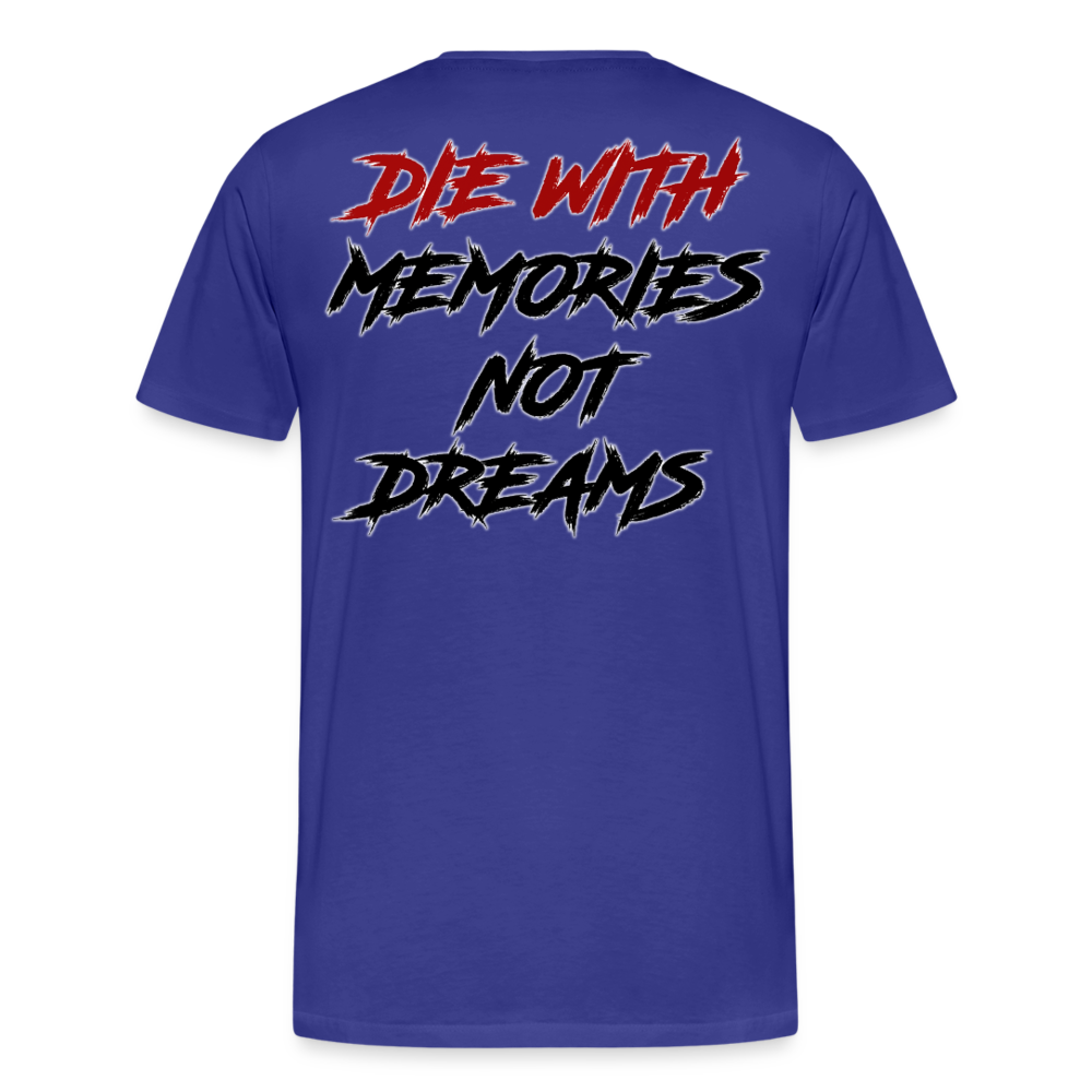 GYM Shirt Sport T-Shirt Men Herren Fitness Sportswear Unisex Streetwear - Königsblau