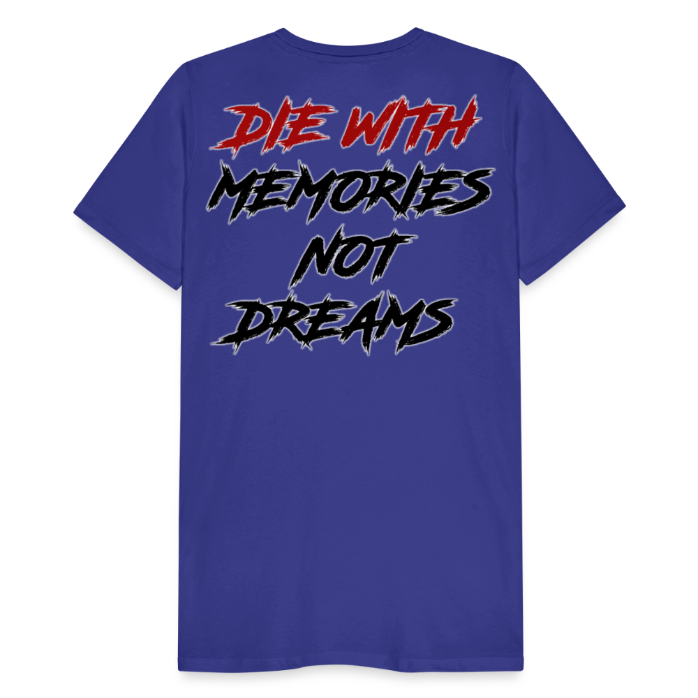 GYM Shirt Sport T-Shirt Men Herren Fitness Sportswear Unisex Streetwear - Königsblau