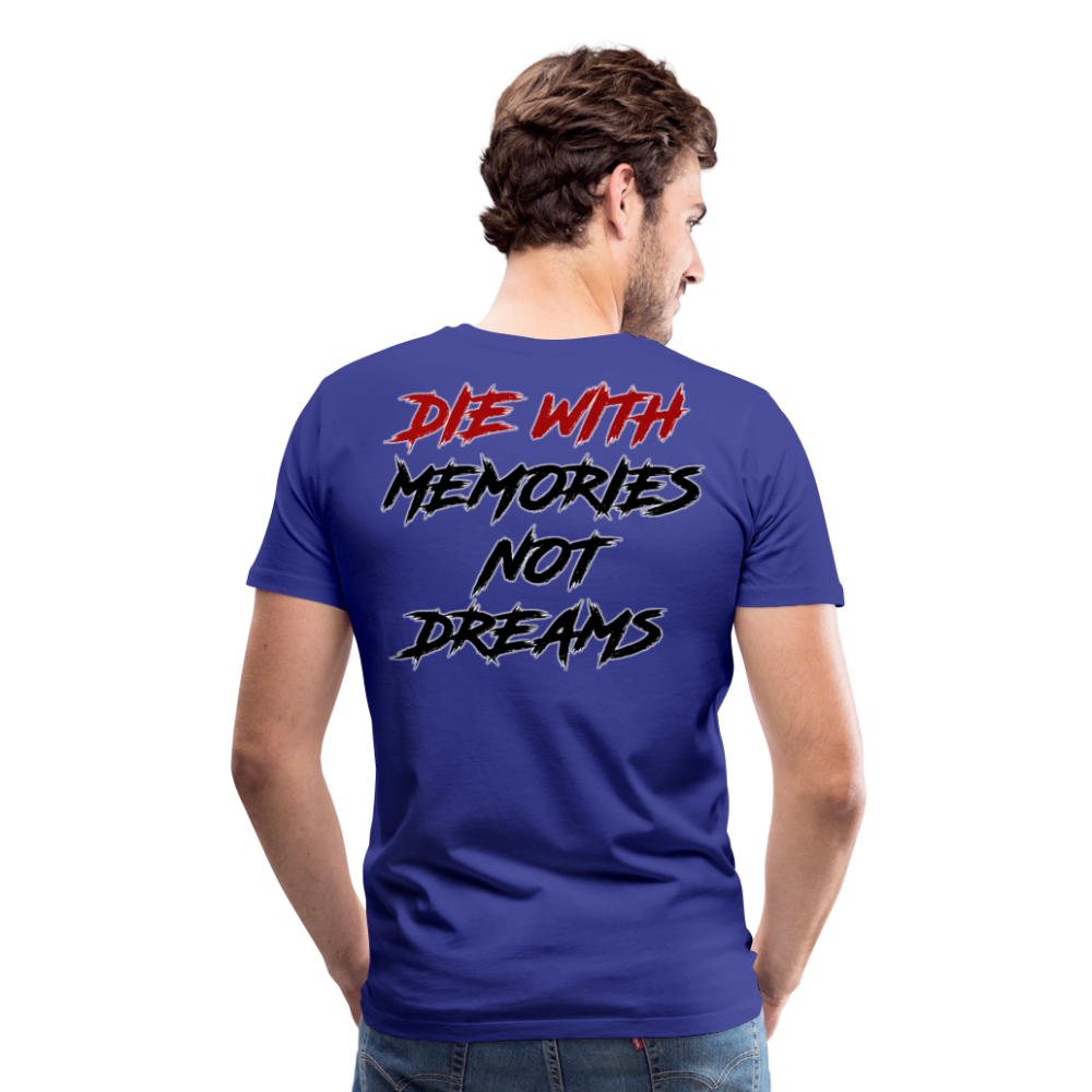 GYM Shirt Sport T-Shirt Men Herren Fitness Sportswear Unisex Streetwear - Königsblau