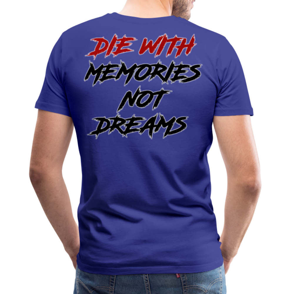GYM Shirt Sport T-Shirt Men Herren Fitness Sportswear Unisex Streetwear - Königsblau