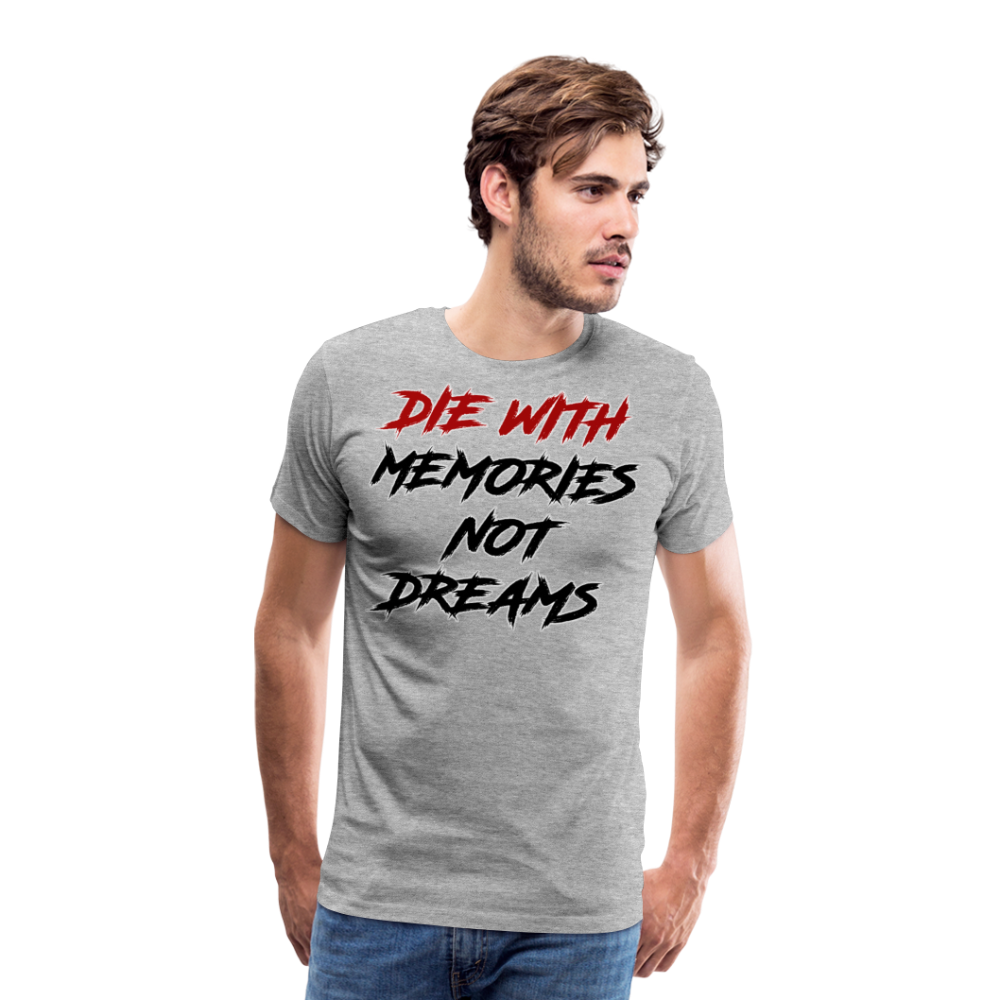 GYM Shirt Sport T-Shirt Men Herren Fitness Sportswear Unisex Streetwear - Grau meliert