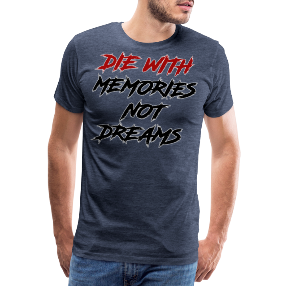 GYM Shirt Sport T-Shirt Men Herren Fitness Sportswear Unisex Streetwear - Blau meliert