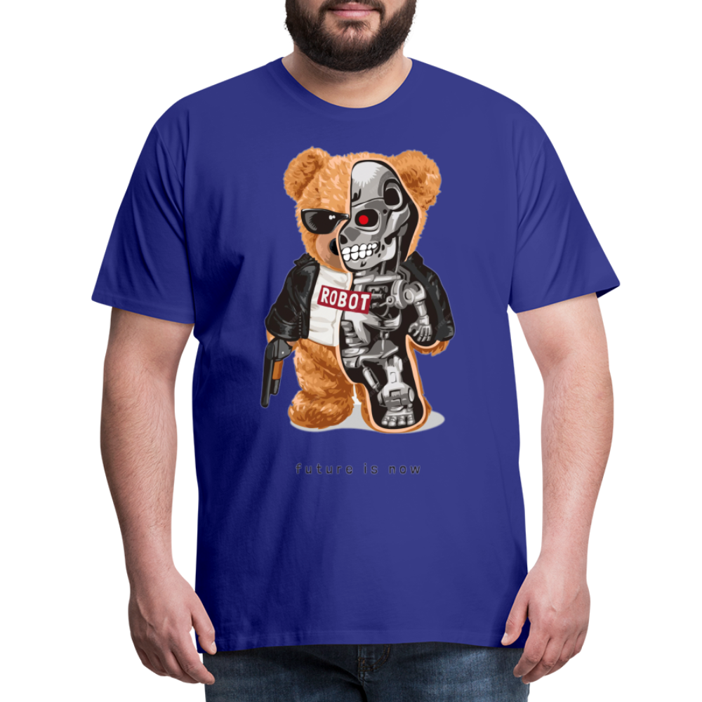 Männer Fashion 3D T-Shirt Rundhals Unisex Sommer Streetwear - Königsblau