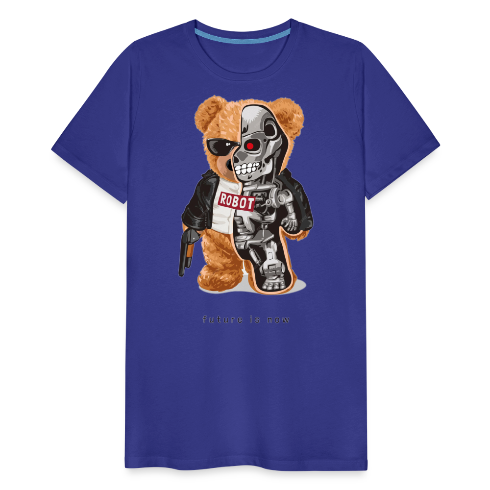 Männer Fashion 3D T-Shirt Rundhals Unisex Sommer Streetwear - Königsblau