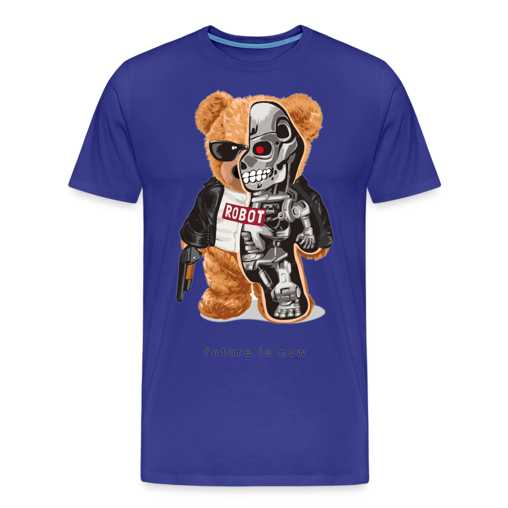 Männer Fashion 3D T-Shirt Rundhals Unisex Sommer Streetwear - Königsblau