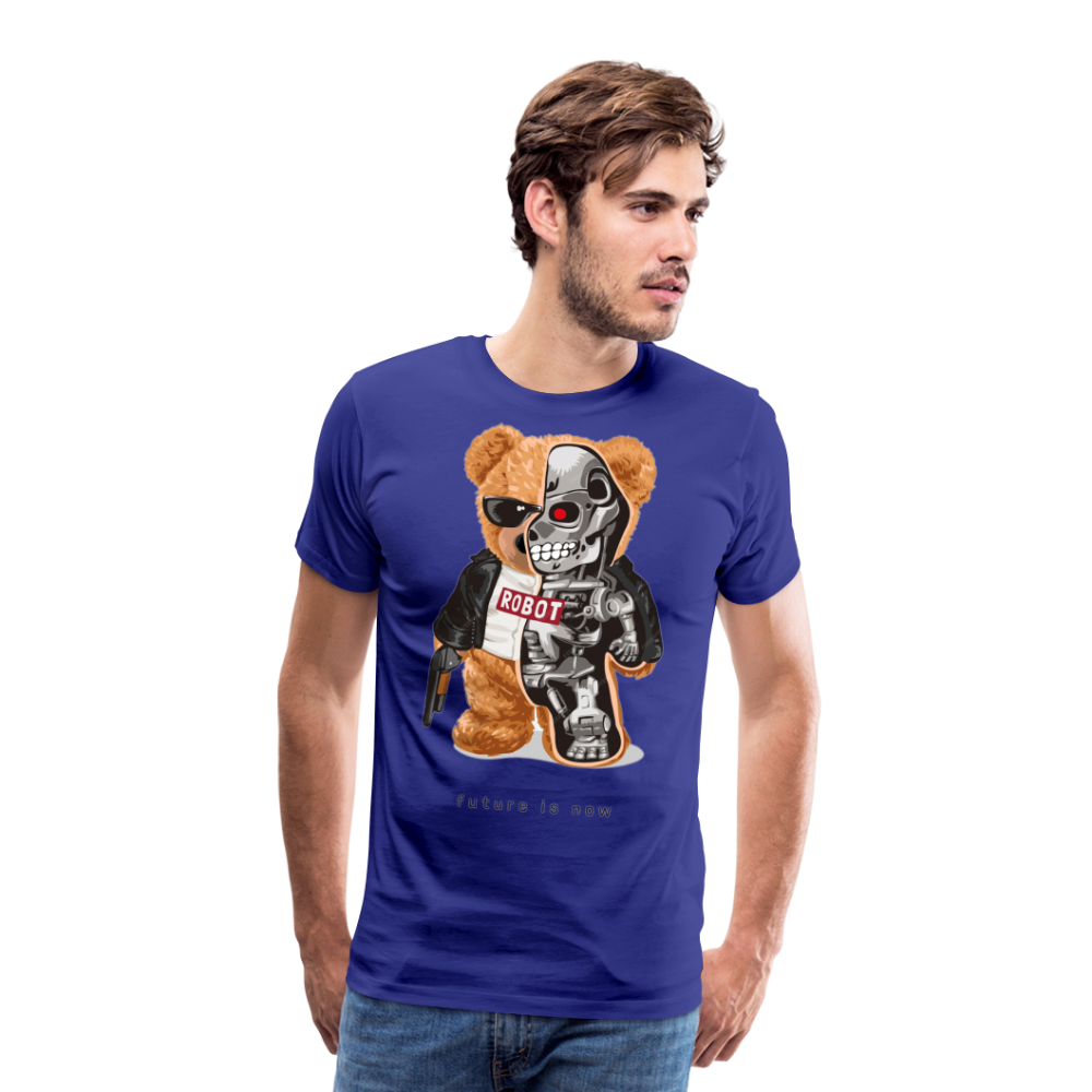 Männer Fashion 3D T-Shirt Rundhals Unisex Sommer Streetwear - Königsblau