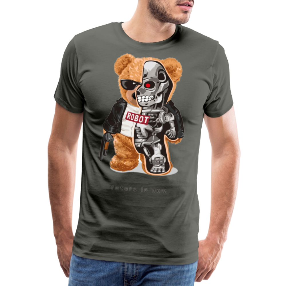 Männer Fashion 3D T-Shirt Rundhals Unisex Sommer Streetwear - Asphalt